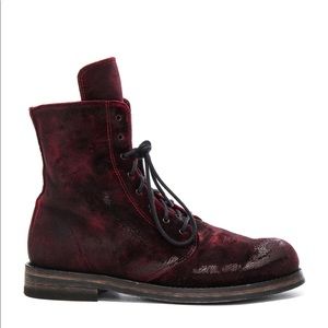 Ann Demeulemeester lace up ankle boots - Ruby